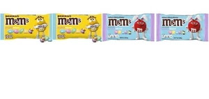M&M'S Milchschokolade & Erdnuss Schokolade Pastell Süßigkeiten Sortiment 10 Unzen (4er Pack) - Bild 1 von 5