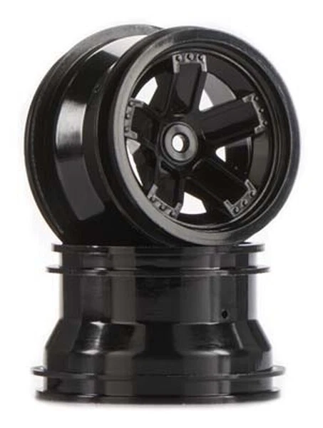 LaTrax 1/18 Scale Truck Wheels, Black/Teton TRA7671 - Image 1 of 1
