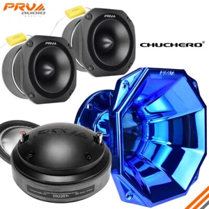 PRV Chuchero Kit D3220Ti Driver WGP14-50X Blue Horn 2x TW700Ti Tweeters - Picture 1 of 11