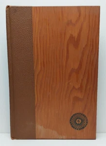 Indian Costume Book Julia M Seton 1938 Lmtd 1st Ed Wooden Boards Native American - Picture 1 of 12