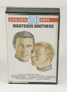 Righteous Brothers 20 Golden Hits Cassette Tape Holland Import 86009 Sprint Rec. - Foto 1 di 5