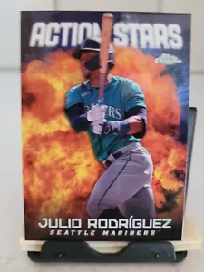 2023 Topps Chrome Update Julio Rodriguez Action Stars #ASC-20 Mariners - Bild 1 von 2