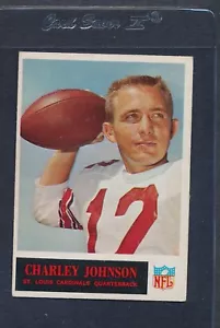 1965 Philadelphia #163 Charley Johnson Cardinals EX *945 - Picture 1 of 1