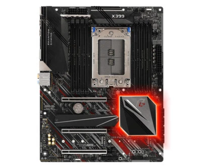 ASRock X399 PHANTOM GAMING 6 Motherboard AMD X399 Socket TR4 M.2 8×DDR4 ATX PS/2 - Image 1 of 4
