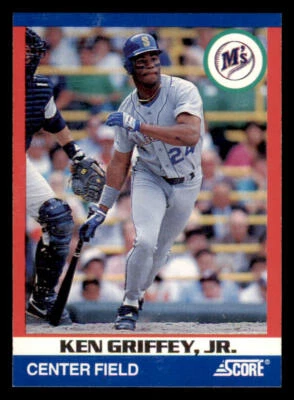 1991 Score 100 Superstars #5 Ken Griffey Jr. (ref 233784) - Image 1 of 2