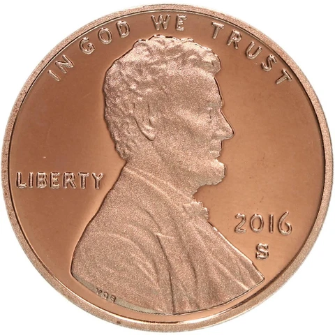 2016 S Lincoln Shield Cent Gem Deep Cameo Proof Penny Cover