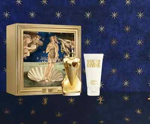 JEAN PAUL GAULTIER DIVINE GIFT SET 100ML EDP + 75ML BODY LOTION WOMENS GIFT SET - Picture 1 of 2