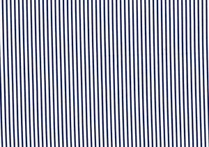 Tapicería para cortinas de peso medio a rayas de algodón blanco marino de tela de diseñador de 4 yardas - Imagen 1 de 2