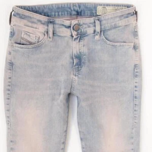 Damens Diesel SLANDY Slim Skinny Elasthan Blau Jeans W28 L32 Größe 34 - Bild 1 von 8