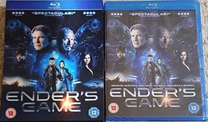 ENDER'S GAME BLU-RAY + LENTICULAR SLIP COVER NEW & SEALED HARRISON FORD - Picture 1 of 2
