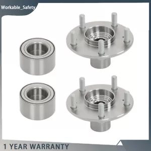 For Honda Civic DX EX GX LX 2012 2013 2014 2015 Wheel Hub Bearing 1 Pair - Picture 1 of 14
