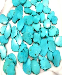 5000 Karat natürliche Arizona Superior blau türkisfarbene Platte grobe Menge Edelstein - Bild 1 von 5