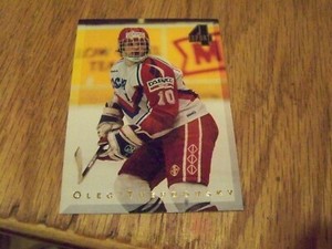 OLEG TVERDOVSKY  1994 CLASSIC 4  SPORT HOCKEY CARD