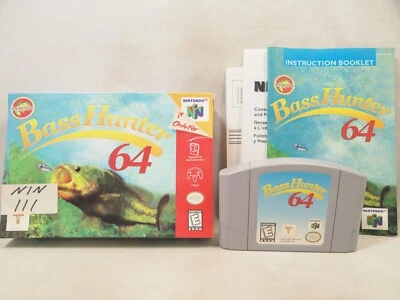 Bass Hunter 64 (Nintendo 64 | N64) Complete in Box CIB - Image 1 of 4