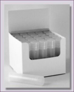 White Lip Balm Counter DisplayÂ  Box-Use your own label-Holds 25 Tubes