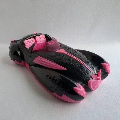 Monster High Doll Draculaura Sweet 1600 Roadster Car 2011 Black & Pink X0592 - Image 1 of 4