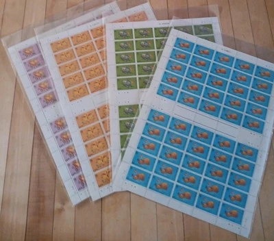 Hong Kong Scott 780, 781, 782. 783 Hojas Dobles 1997 Año de la OX M/S MNH Foto 1 de 4