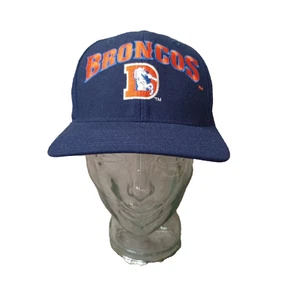 Vintage Nike Proline Denver Broncos Hat Blue Snapback Embroidered Logo 90s NWOT - Picture 1 of 15
