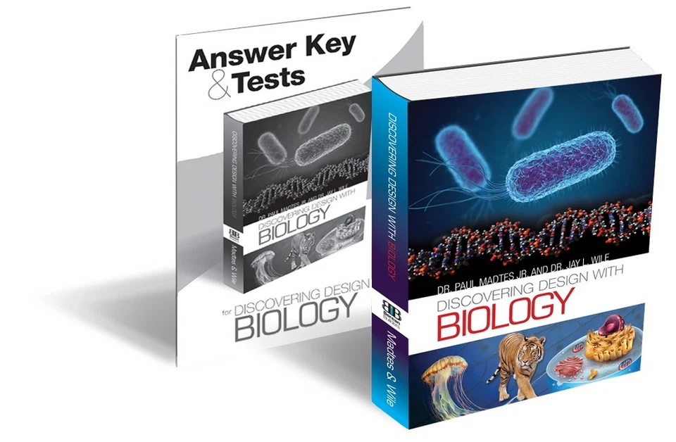 Discovering Design With Biology Set Text & Tests Homeschool Berean Builders - Image 1 of 1