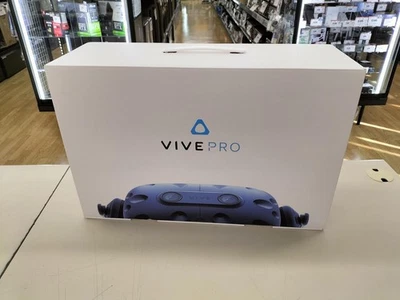 HTC Vive Pro Full Set Virtual Reality Headset System Good Condition used Japan - Image 1 of 4