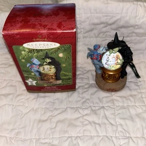 2001 Hallmark Keepsake Ornament WIZARD OF OZ POPPY FIELD Wicked Witch Light - Picture 1 of 7