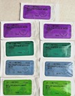 9x chirurgisches Nahtmaterial-Set Hautnahtset Nadel-Fadenkombination
