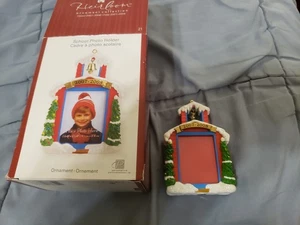 Carlton Erbstück Weihnachtsschmuck Schule Fotohalter 2007-2008 datiert - Bild 1 von 10