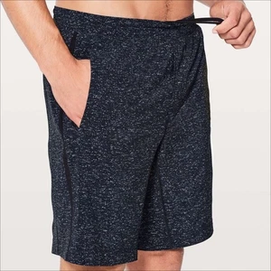 LULULEMON Men's L Pace Breaker Lined Short 9" in Mix Match Asphalt Grey Black - Picture 1 of 8