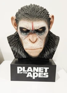 Weta Rise of the Planet of the Apes Caesar Bust Statue Collectible BUST ONLY - Picture 1 of 5