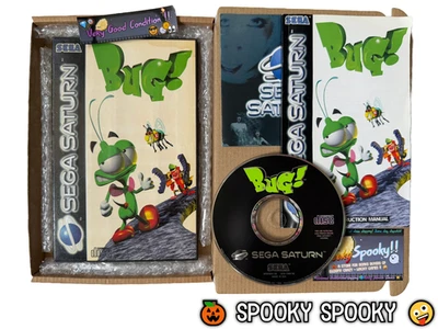 Bug Sega Saturn - UK PAL VGC CIB - High Quality Packing - Tracked - Image 1 of 4