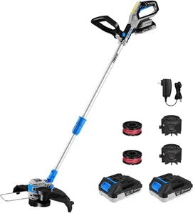 Cortabordes Electrico Inalambrico 20V 2 EN 1 12in 2 Batterien Cargador Incluido - Bild 1 von 12