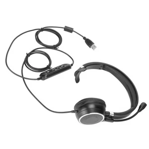 USB Business Headset ENC Noise Canceling Single Ear Support Speaker Volume A SAL - Photo 1/22