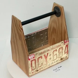 Tool Box NC License Plate Arts Craft USA North Carolina Toolbox Automotive Decor - Picture 1 of 8