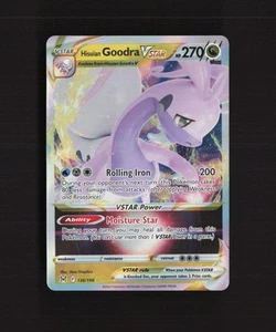 Hisuian Goodra VSTAR 136/196 Lost Origin Ultra Rare Holo Pokemon Card NM - Picture 1 of 10
