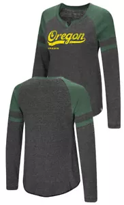Camiseta Damas Pato de Oregón Negro Bubioso Mangas Largas - Imagen 1 de 6