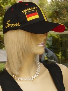SOGO SPORTS SOCCER GERMANY Cap Hat *NEW* - Picture 1 of 6