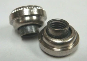 (20) LAC-032-2F M45938/11-10CL 10-32 FLOATING SELF-LOCKING / CLINCHING FASTENER - Picture 1 of 3