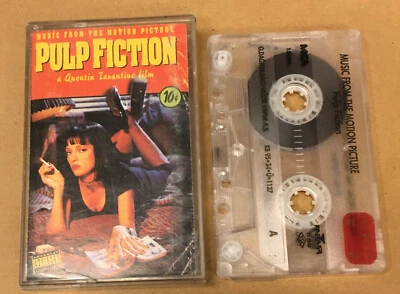 PULP FICTION SOUNDTRACK DICK DALE AL GREEN (1995) CASSETTE MADE IN TURKEY - Image 1 of 2