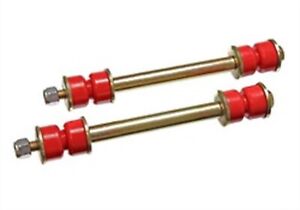 Energy Suspension For Ford / Mercury Fixed Length End Link Set Red Front 9.8121R