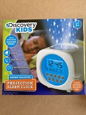 BRAND NEW DISCOVERY KIDS SOUND MACHINE PROJECTION ALARM CLOCK