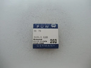 Rueda intercambiable para PUW 73, 74, minute wheel, part 260, lápiz Ø 0,60 - Imagen 1 de 3