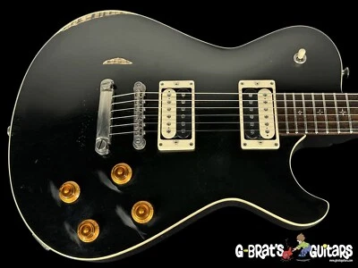 2025 KNAGGS ERIC STECKEL SIGNATURE KENAI T/S ~ AGED BLACK w CREME BINDING - Image 1 of 4
