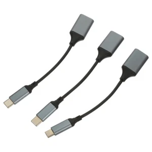 Adaptateur de câble OTG USB-C mâle vers USB 3.0 femelle, 3 pièces, pour - Photo 1/12