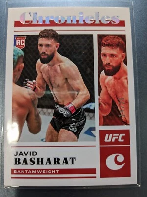 2023 Panini UFC Chronicles RC Javid Basharat No. 84 /25 - Image 1 of 2