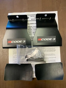 Code3 ADJBKT011-B, Lightbar Strap Kit, Ford 2020+ PIU. - Picture 1 of 2