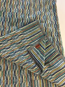 MISSONI HOME BATH SHEET COTTON COLOR STRIPED 37x55" - Picture 1 of 9