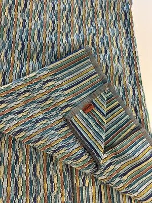 MISSONI HOME  BATH SHEET COTTON COLOR STRIPED 37x55" - Image 1 of 4