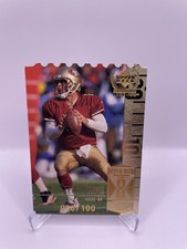 1999 Upper Deck Century Legends Die-Cut Steve Young #58 86/100