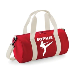 Bolso de Karate Personalizado para Niñas Gimnasio Niñas Artes Marciales Mixtas Deporte Bolso Escolar Regalo - Imagen 1 de 5