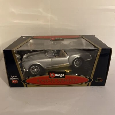 Burago Special Collection 1955 Lancia Aurelia Silver B24 Spider Convertible - Image 1 of 4